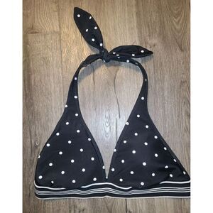 NWOT CHAPS Haulter Bikini Top Size 12